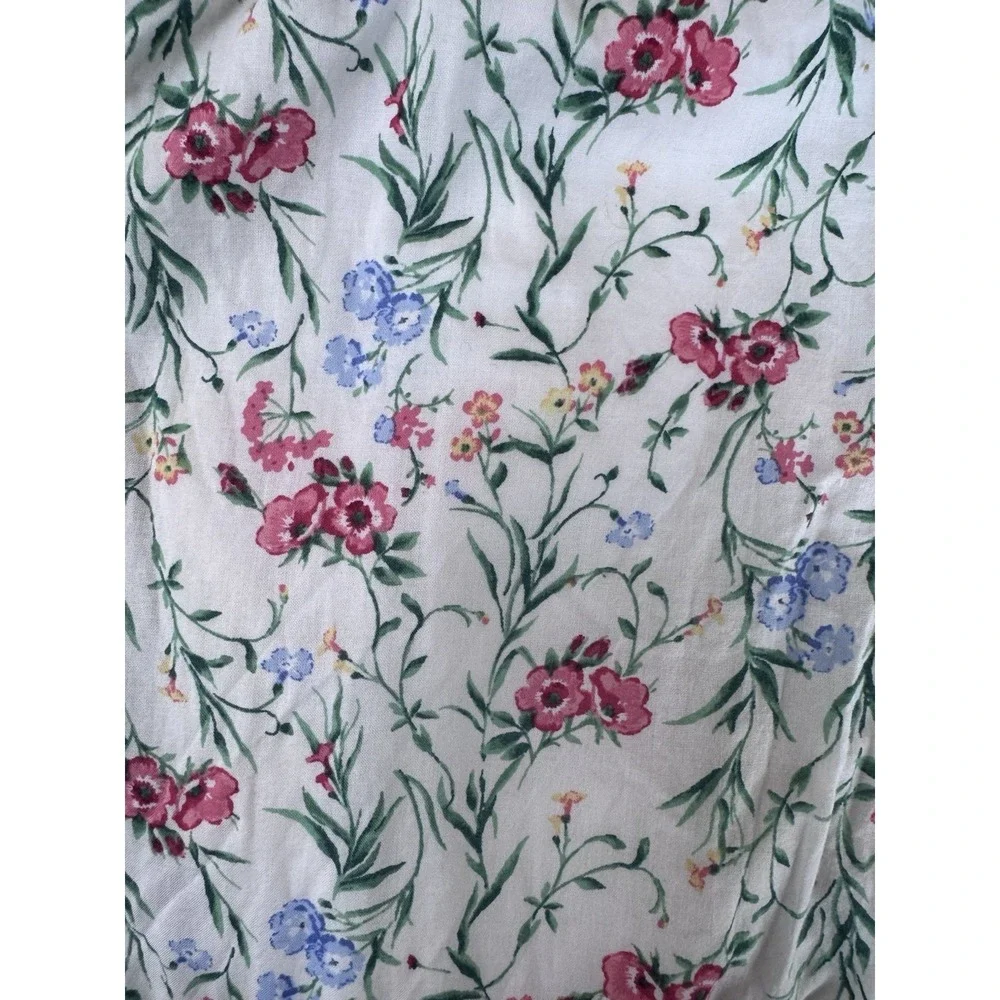 Janie and Jack Girls Size 7 Smocked Floral Jumpsuit Garden Party